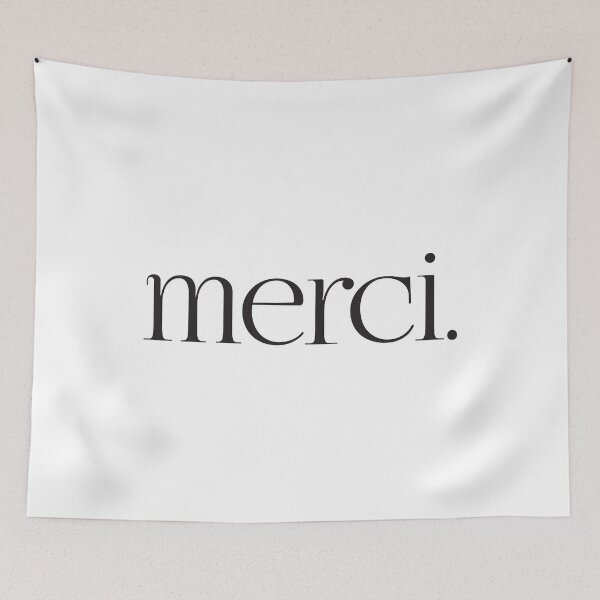Item preview, Merci designed and sold by egrubbs.