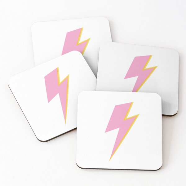 Item preview, pink lightning bolt designed and sold by lizziesumner.