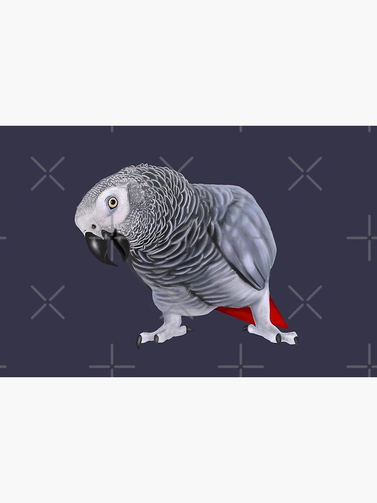 Discover African Grey Parrot Bath Mat