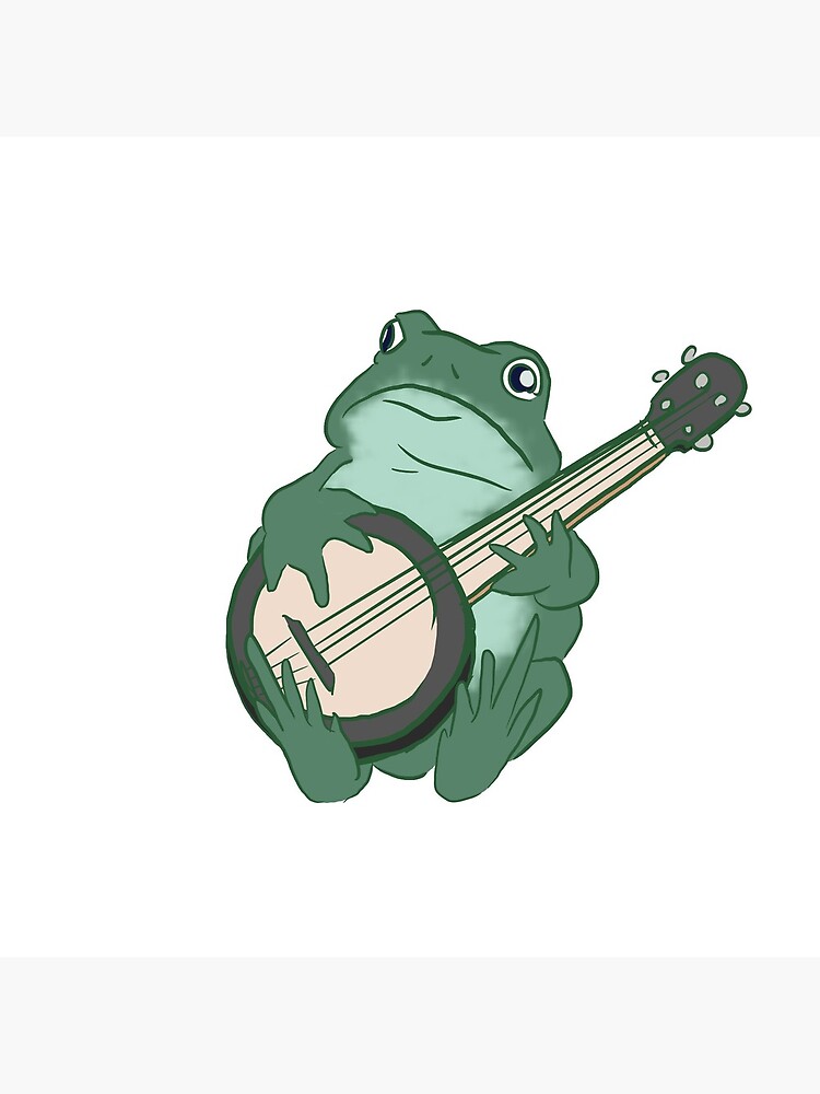 "Banjo Frog" Photographic Print by DollopMerlin Redbubble