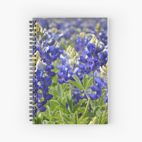 Bluebonnets Spiral Notebook
