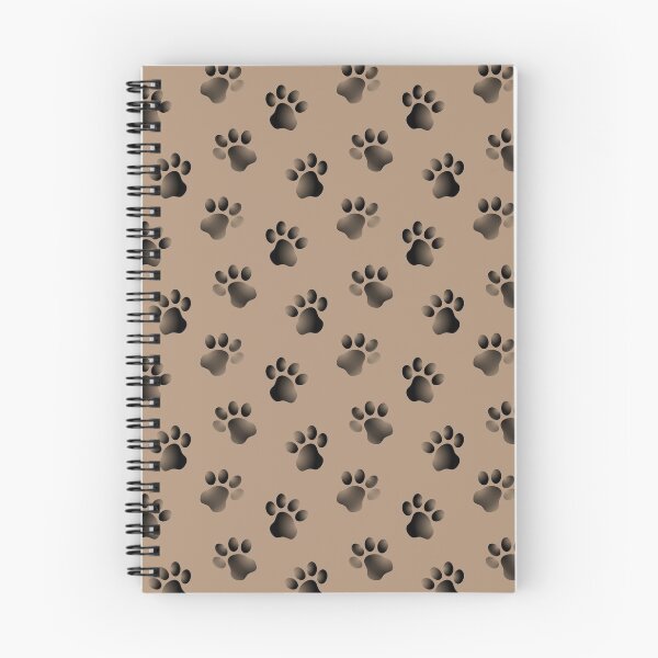 Item preview, Animal Paw Prints Cats Dogs Black and Brown designed and sold by RootSquare.