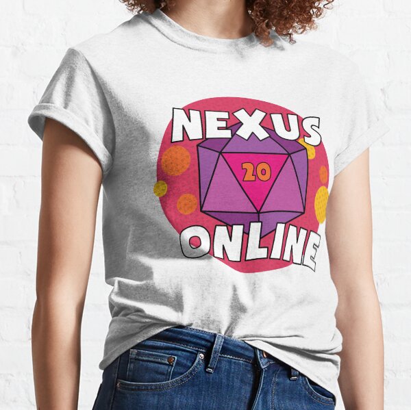 Nexus Online D20 - Pink Classic T-Shirt