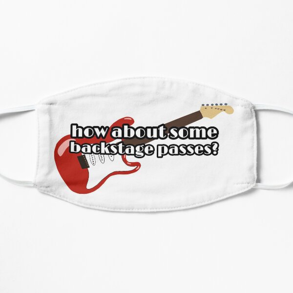 How about some backstage passes? Rock 'n' Roller Coaster Flat Mask