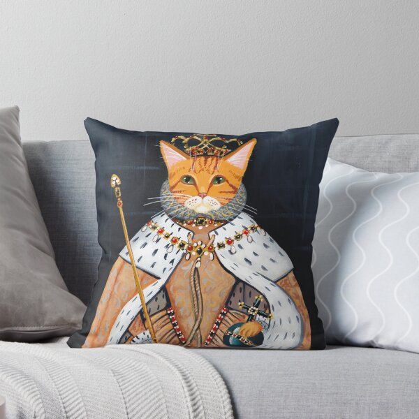 Item preview, The Coronation - Elizabethan Cat designed and sold by KilkennyCat Art.