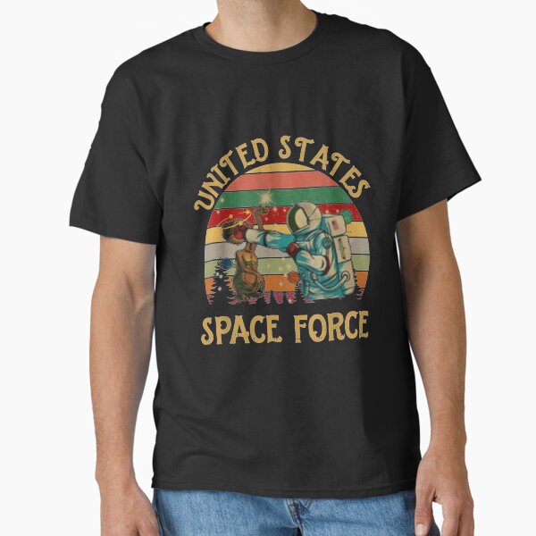 United States Space Force Vintage Funny Science Gift Classic T-Shirt