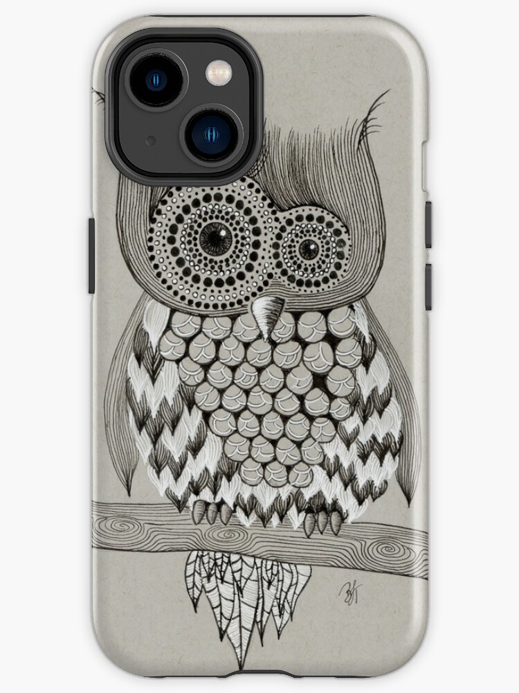 Thumbnail 1 of 4, iPhone Case, Rupert Owl designed and sold by Beth Thompson.