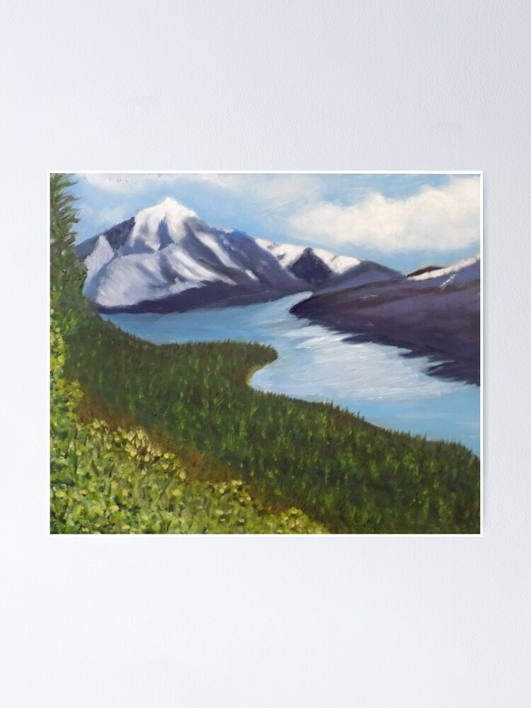 Alternate view of Alaska Poster