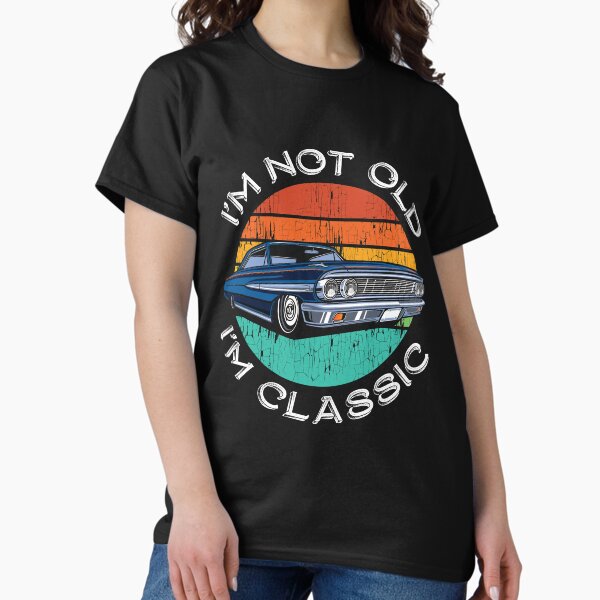 Aperçu de l'œuvre Pas vieux juste Vintage, 1964 64 Galaxie classique Vintage American American Art Design cadeau cadeau pour les vieux gars papa mari. Anniversaire de la fête des pères créée et vendue par maindeals.
