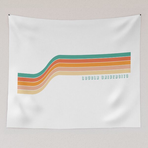 Item preview, Loyola University Retro Wave Graphic  designed and sold by roseliliana.