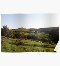 Llanfairfechan landscape. Poster