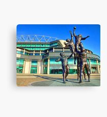 Twickenham Stadium - The Home of English Rugby - HDR Canvas Print