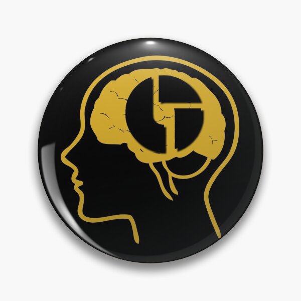 Item preview, Biscuit Brain - black and yellow  designed and sold by Trigger413.