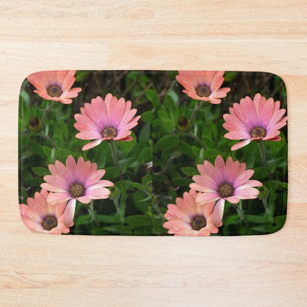 Item preview, Four Pink African Daisy Flowers designed and sold by pixelmountain.