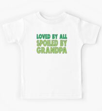 Spoiled By Grandpa Kids Tee