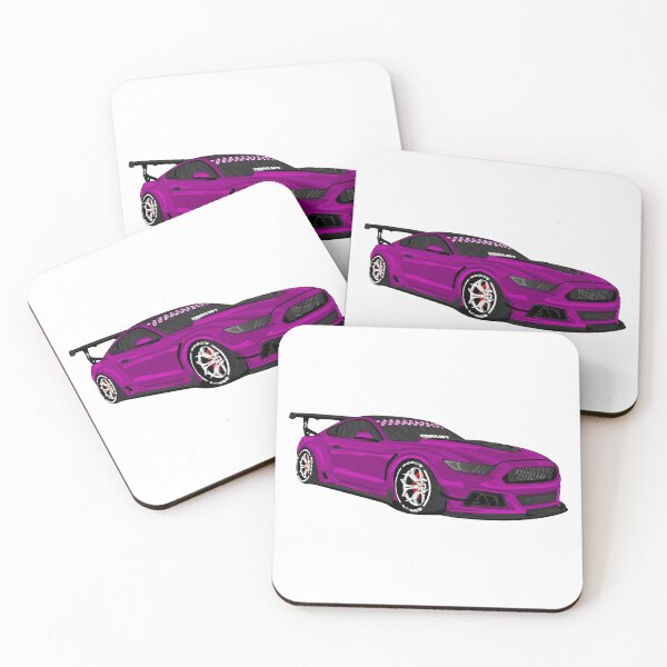 Item preview, Ford Mustang GT Widebody Purple designed and sold by VenZolic.