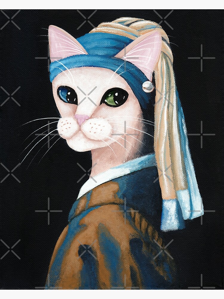 The Cat With the Pearl Earring by kilkennycat