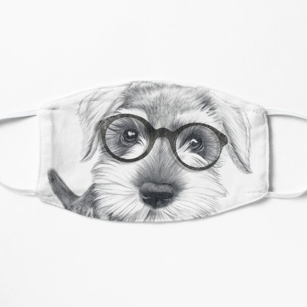 Nerdy Schnozz the Schnauzer Mask