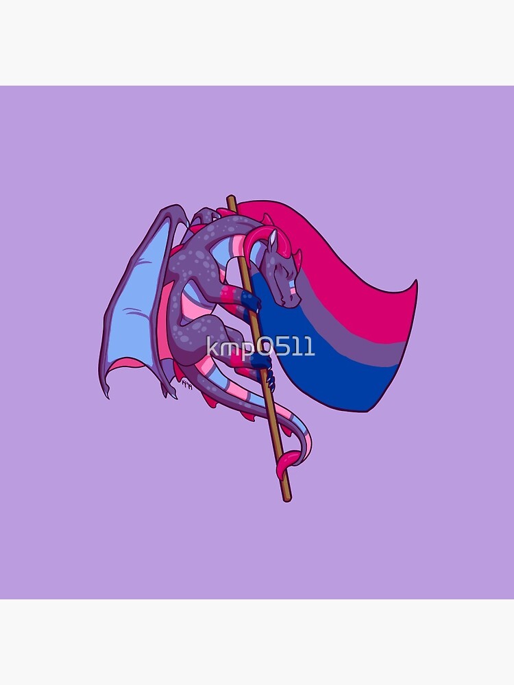 Bisexual Pride Flag Dragon 3rd Edition Pin For Sale By Kmp0511 Redbubble 4507