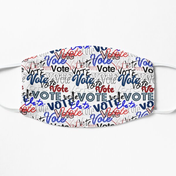 Vote vote vote! Flat Mask