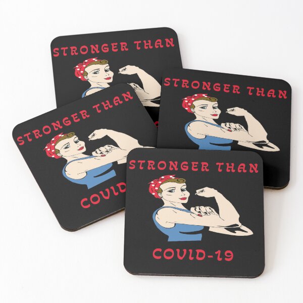 Item preview, STRONGER THAN COVID-10 T-SHIRT GIFTS  designed and sold by kedesign1.