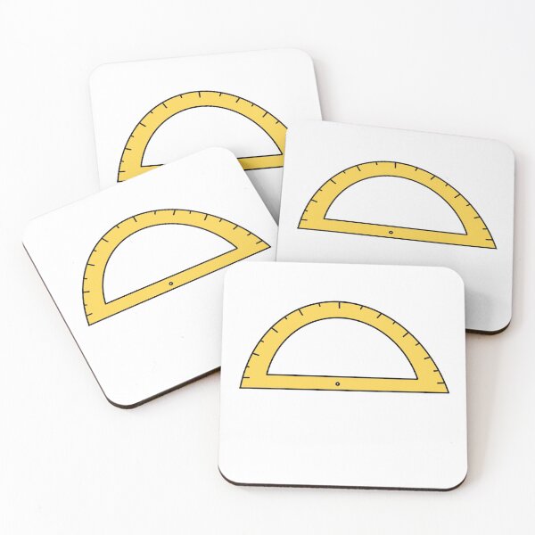 Item preview, Yellow Protractor designed and sold by buynomials.