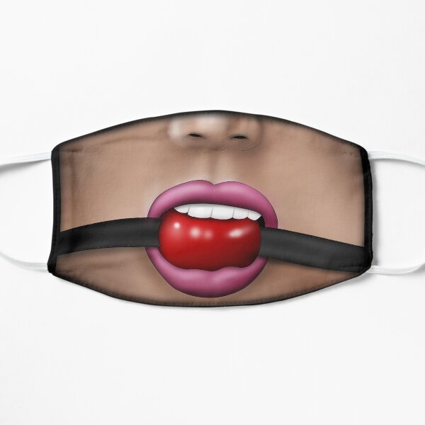 Mask - Ball Gag Flat Mask
