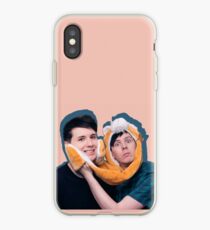 Vinilo o funda para iPhone Phan rosa y azul