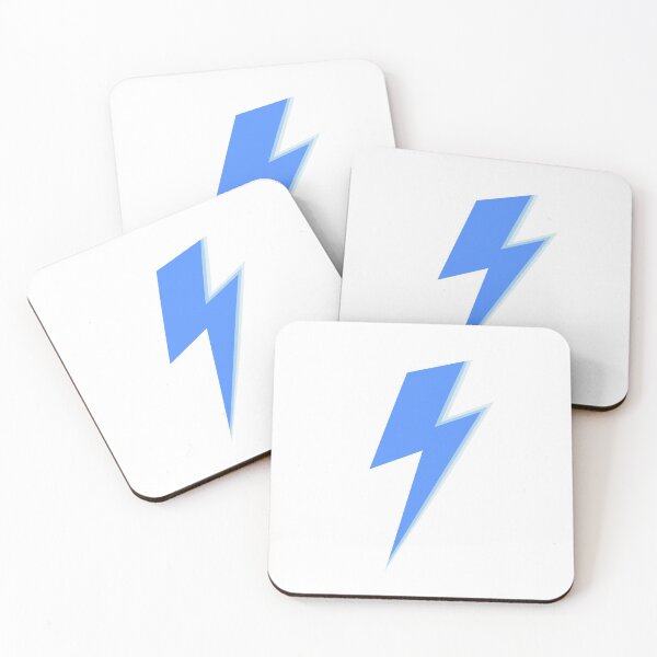 Item preview, blue lightning bolt designed and sold by lizziesumner.