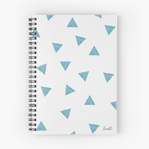 Item preview, 90's Blue Watercolor Triangles designed and sold by EmmaLula.