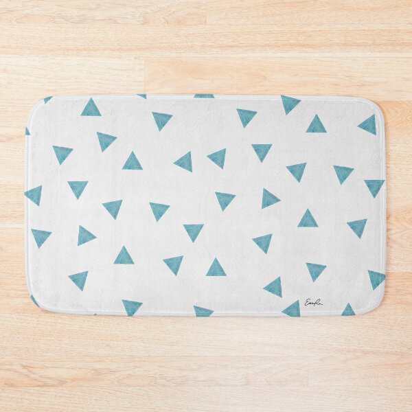 Item preview, 90's Blue Watercolor Triangles designed and sold by EmmaLula.