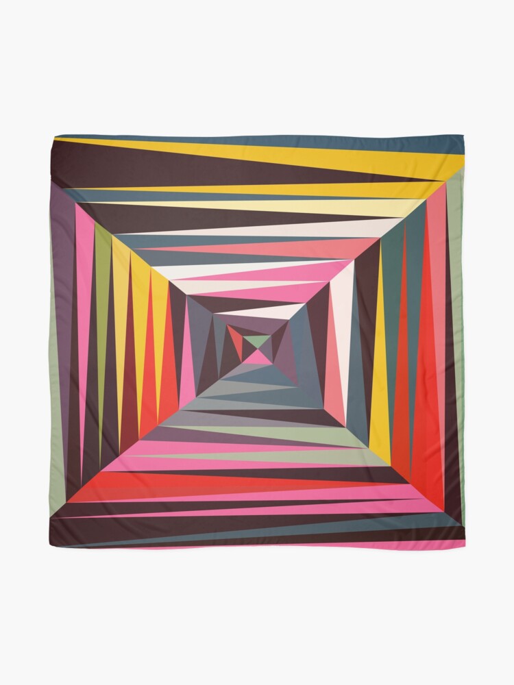 Alternate view of Retro Tunnel Scarf