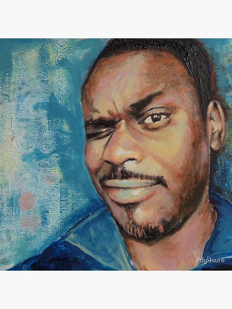 Thumbnail 3 of 3, Art Print, Self-Portrait - Artist In Focus Mode designed and sold by edy4sure.