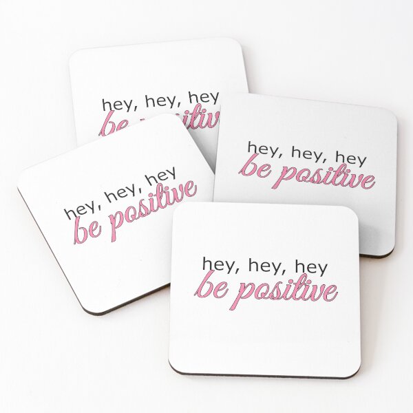 Item preview, hey, hey, hey be positive designed and sold by hannahsshop.