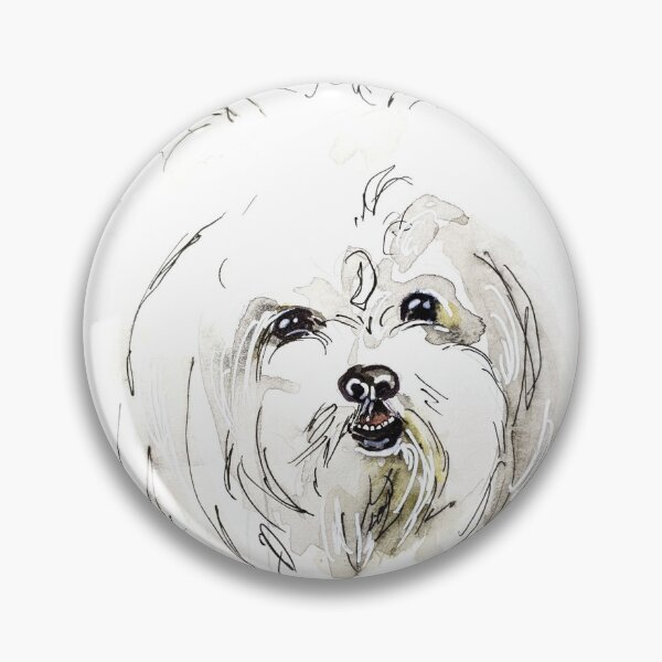 Item preview, Maltese Puppy designed and sold by FiolettaArts ..