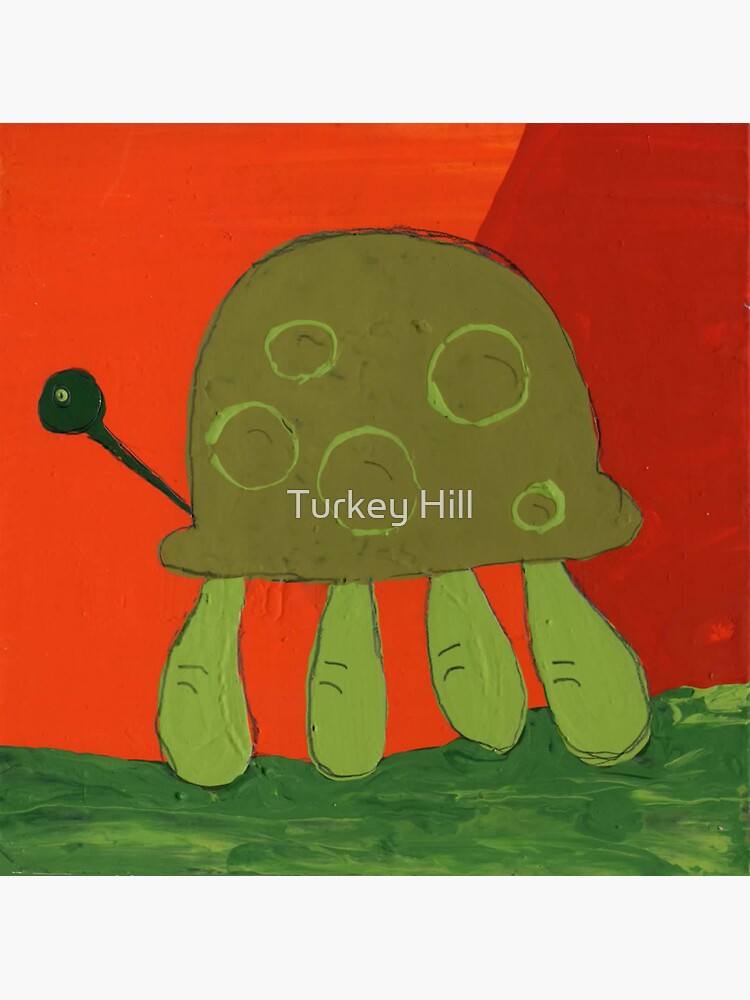 Thumbnail 3 of 3, Sticker, Painted Turtle designed and sold by Turkey Hill.