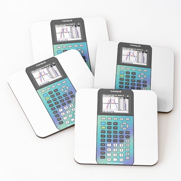 Item preview, Tie Dye Blues TI 84 Graphing Calculator designed and sold by buynomials.