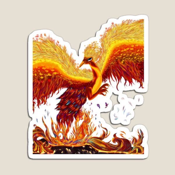 Rising Phoenix Magnet