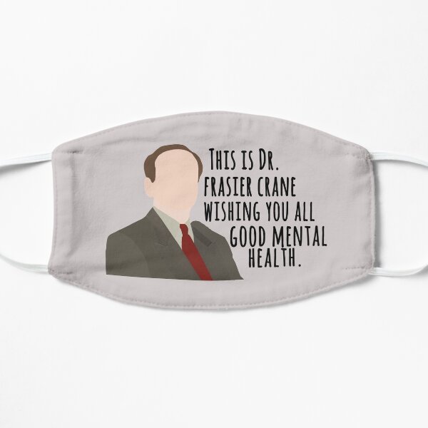 good mental health Flat Mask