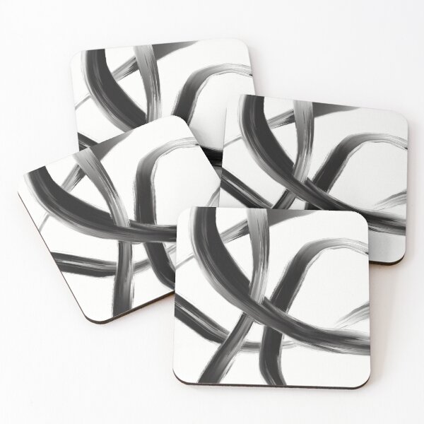 Item preview, Black and White Abstract designed and sold by 12Stones.
