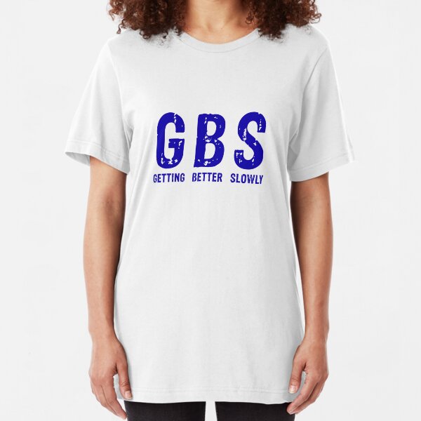 GBS T-Shirt Bright Blue Slim Fit T-Shirt