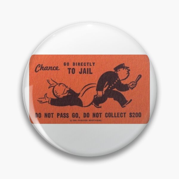 Item preview, Go to Jail Chance card designed and sold by sophmichaelson.