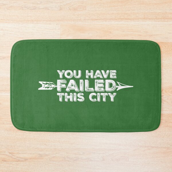 Item preview, You Have Failed This City - White Text designed and sold by FangirlFuel.