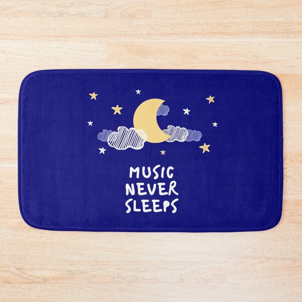 Item preview, Music Never Sleeps designed and sold by jpremiumdesigns.