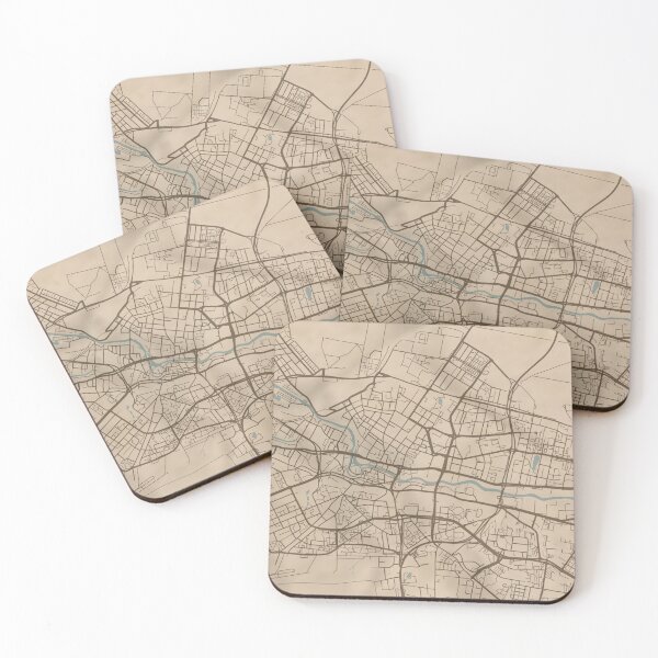 Item preview, Bydgoszcz Sepia Map designed and sold by CPTVDesign.