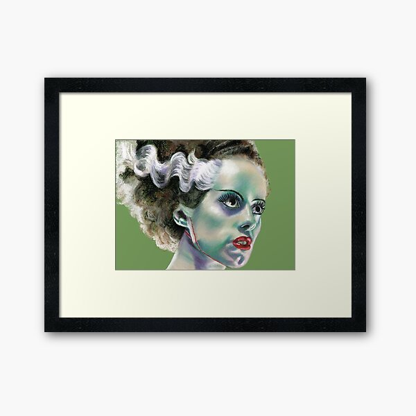 Bride of Frankenstein Framed Art Print
