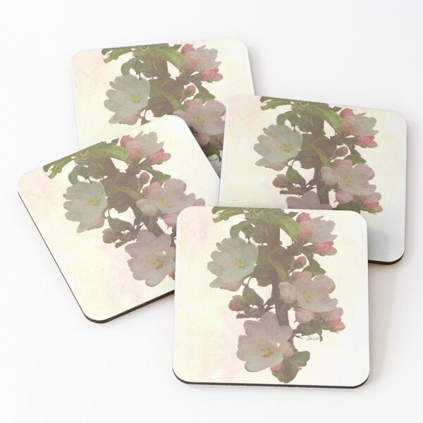 Item preview, Apple blossom watercolor designed and sold by Kristinesque.