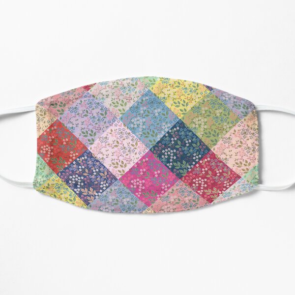 Under the Fairy Quilt In Diamonds by Tea with Xanthe Flat Mask