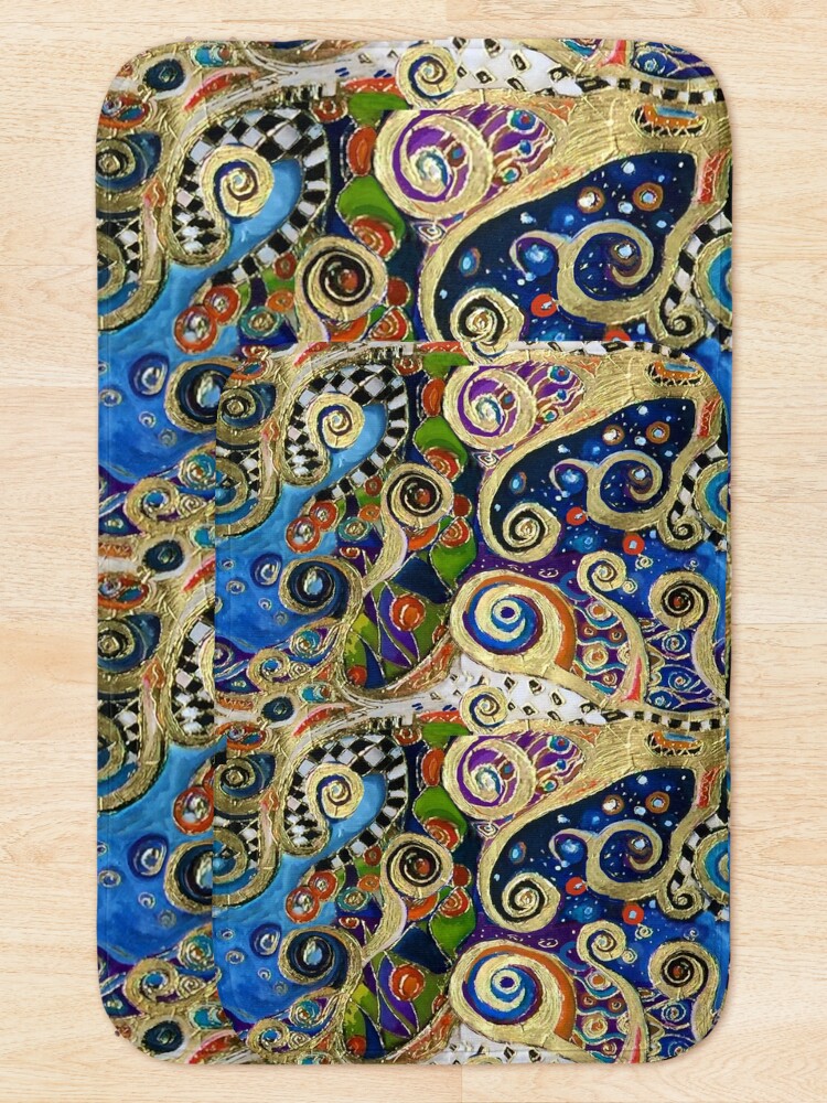 Alternate view of The Changing Seasons of Klimt Bath Mat