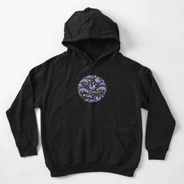 Disover Pangolin Pattern - Tropical Pattern Kid Pullover Hoodie